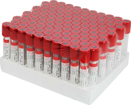 Clot activator Tube (Red cap)