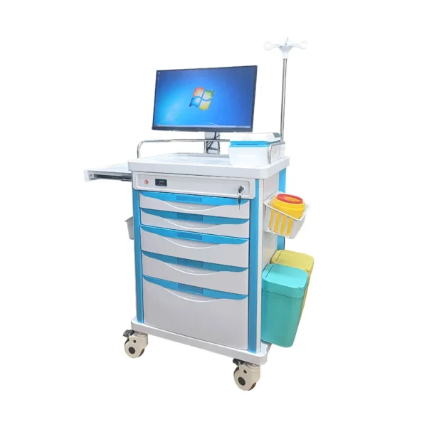 Hospital E mergency Trolley